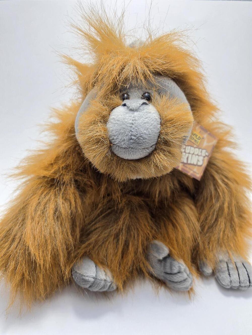 Wild Republic Cuddlekins Orangutan Male Plush Stuffed Animal! (12 inch)